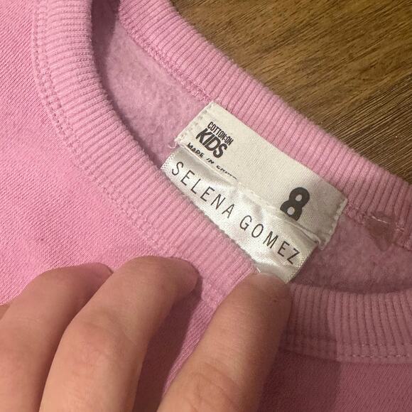 Cotton On Kids Selena Gomez Active Top Purple Pink Size 7/8 Smaller - Picture 4 of 12